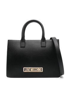 Love Moschino sac à main à logo - Noir