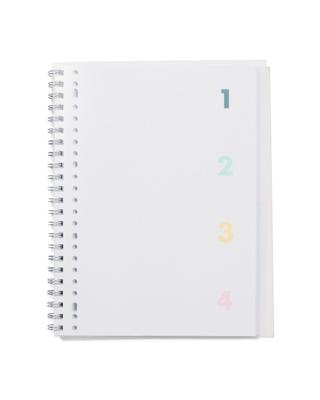 HEMA Collegeblok 4-in-1 A4 gelinieerd