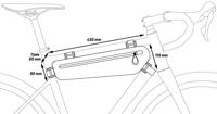 Zefal Zéfal frametas "z adventure c-serie" frame bag zéfal z adventure c3 3,3l