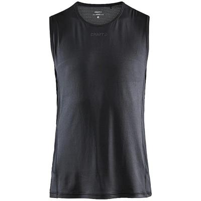 Craft ADV Essence hardloopshirt mouwloos zwart heren
