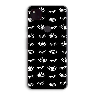Eye pattern #3: Google Pixel 4a 5G Transparant Hoesje