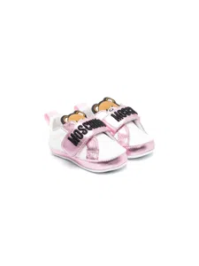 Moschino Baby Bear Sneakers 75821 Wit/Roze - Maat 16 - Kleur: WitRoze | Soccerfanshop