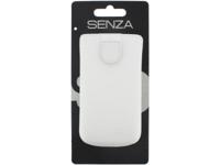 Senza Senza Leather Slide Case White Size L