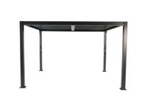 Overkapping vierkant M Rota 300 x 360 cm Matt royal grey - Suns
