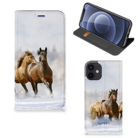 iPhone 12 Mini Hoesje maken Paarden - thumbnail