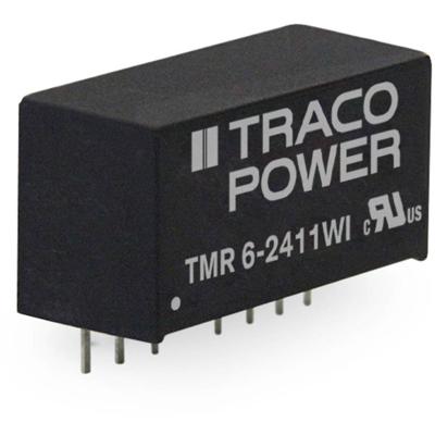 TracoPower TMR 6-2419WI DC/DC-converter, print 24 V/DC 9 V/DC 666 mA 6 W Aantal uitgangen: 1 x Inhoud 1 stuk(s)