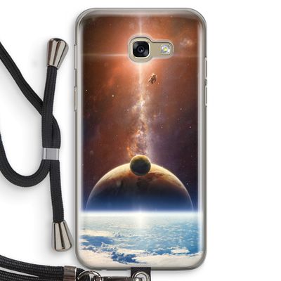 Omicron 2019: Samsung Galaxy A5 (2017) Transparant Hoesje met koord