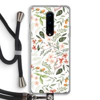 Sweet little flowers: OnePlus 8 Transparant Hoesje met koord