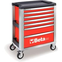 Beta C39/7 Rood Gereedschapswagen, met zeven laden - 039000003