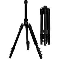 deeper Deeper Tripod Tripod 1/4 inch Werkhoogte: 51 - 136 cm Zwart