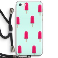 Waterijsje: iPhone 5 / 5S / SE Transparant Hoesje met koord