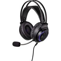 Renkforce RF-GHD-200 Over Ear headset Gamen Kabel Stereo Zwart Volumeregeling - thumbnail