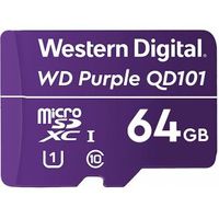 Western Digital WD Purple SC QD101 flashgeheugen 64 GB MicroSDXC Klasse 10 - thumbnail