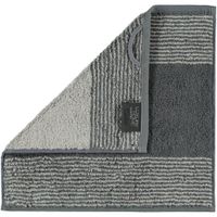 Cawö Cawö Two-Tone Gezichtsdoekje Leisteen 30x30