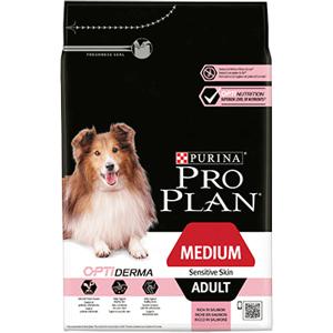 Pro Plan Medium Adult Sensitive Skin met zalm en rijst hondenvoer 14 kg