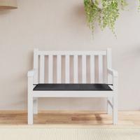 VidaXL Tuinbankkussen 120x50x4 cm oxford stof zwart
