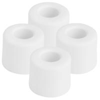 Benson Deurbuffers / deurstoppers rubbers - 4x - wit - 30 x 25 mm - met schroefbevestiging