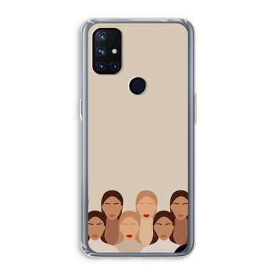 Girls girls girls: OnePlus Nord N10 5G Transparant Hoesje