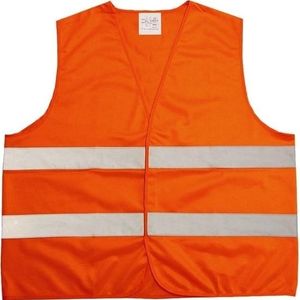 10x Oranje veiligheidsvest voor volwassenen