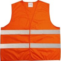 10x Oranje veiligheidsvest voor volwassenen