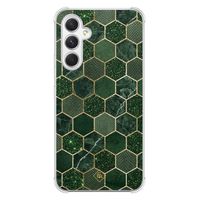 Samsung Galaxy A54 shockproof hoesje - Kubus groen