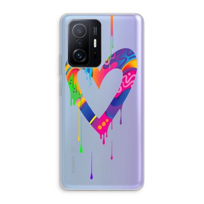 Melts My Heart: Xiaomi 11T Pro Transparant Hoesje