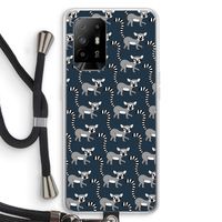 Makis: Oppo A94 5G Transparant Hoesje met koord
