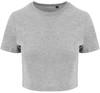 Just Cool JT006 Women´s Tri-Blend Cropped T - Heather Grey - L