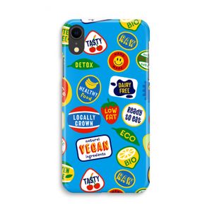 Fruitsticker: iPhone XR Volledig Geprint Hoesje