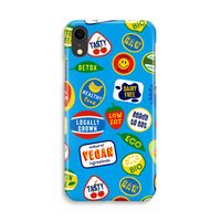 Fruitsticker: iPhone XR Volledig Geprint Hoesje