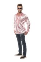 Ruche blouse baby rose