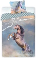 Animal Pictures Dekbedovertrek Lightning - Eenpersoons - 140 x 200 cm - Katoen - thumbnail