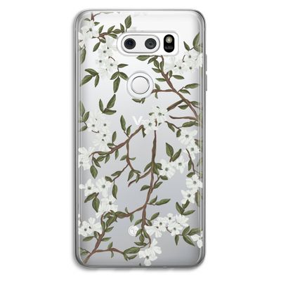 Blossoming spring: LG V30 Transparant Hoesje
