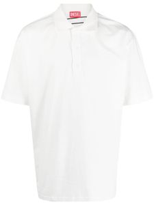 Diesel T-Vort-Megoval-D cotton polo shirt - Blanc