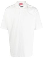 Diesel T-Vort-Megoval-D cotton polo shirt - Blanc - thumbnail