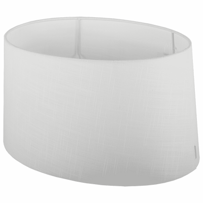 Staande lampenkap Avantgarda ovaal 25 cm off white
