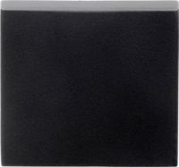 Formani Blind plaatje SQUARE LSQB50 - mat zwart