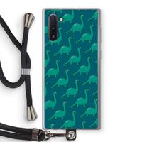 Diplodocus: Samsung Galaxy Note 10 Transparant Hoesje met koord