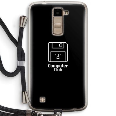 Hello: LG K10 (2016) Transparant Hoesje met koord