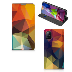 Samsung Galaxy M51 Stand Case Polygon Color