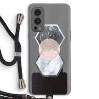 Creatieve toets: OnePlus Nord 2 5G Transparant Hoesje met koord