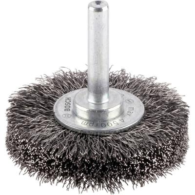 Bosch Accessories 2608622111 Schijfborstel, gegolfd, 50 mm, 0,2 mm, 15 mm, 4500 omw/min Schacht-Ø 6 mm 1 stuk(s)