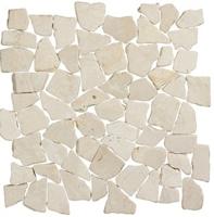 Stone Line Palladiana Mozaiek Tegel Breuk - Crème Marmer Ongeglazuurd 300x300mm