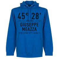 Inter Milan Giuseppe Meazza Coördinaten Hoodie - thumbnail