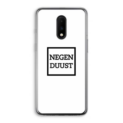 Negenduust vierkant: OnePlus 7 Transparant Hoesje