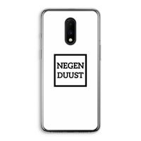 Negenduust vierkant: OnePlus 7 Transparant Hoesje
