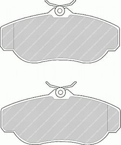Remblokken set FDB980