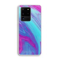 Zweverige regenboog: Samsung Galaxy S20 Ultra Transparant Hoesje