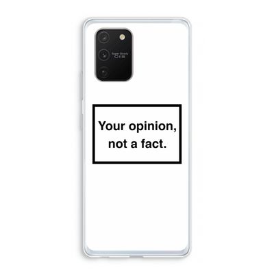 Your opinion: Samsung Galaxy S10 Lite Transparant Hoesje