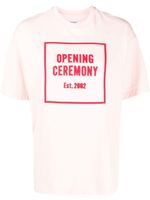 Opening Ceremony t-shirt à logo imprimé - Rose - thumbnail